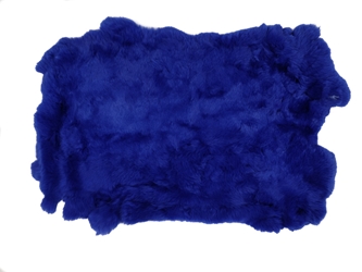#1 Rex Rabbit: Dyed Blue: Size B 
