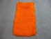 Dyed Tibet Lamb Plate: Orange - 167-A047 (Y1G)