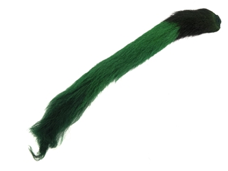 Dyed Calf Tail: Green 