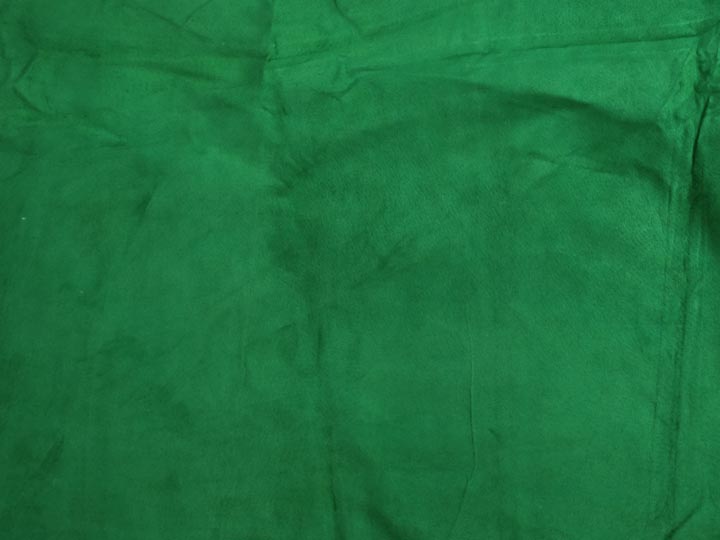Pig Suede Leather: Tannery Run: Green (sq ft) 