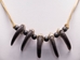 Real Black Bear 5-Claw Necklace - 560-RBC05 (Y2J)