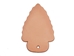 Leather Arrowhead with Hole - 572-10H (Y3L)