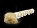 Single Drawn Horse Tail Hair: White: 16" to 17" (lb) - 702-WHTS16 (Y1K)