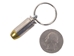 Bullet Keychain: 40 Cal S&amp;W Nickel - All Brass - 42-40-9480A (Y1G)