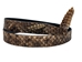 0.75" Real Rattlesnake Hat Band with Real Rattle - 598-HB206D (Y2L)