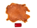 Dyed Rabbt Skin: Fluorescent Orange - 188-D-29 (Y2F)