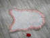 Dyed Icelandic Sheepskin: Pale Pink: 100-110cm or 40" to 44" - 7-10PA-AS (Y1E)