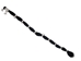 Single Drawn Horse Tail Hair: Black: 39" to 41" (lb) - 702-BKTS39 (Y3K)