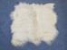Icelandic Sheepskin Rug: ~4x4 ft: White: Gallery Item - 7W0404-G302 (Y2D)