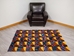 Cow Hide Carpet: Dyed Patchwork: Gallery Item - 1032-D-G01EW (Y2D)