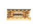 16mm (5/8&quot;) Furskin Clasp: Gold - 463-58G (Y2K)