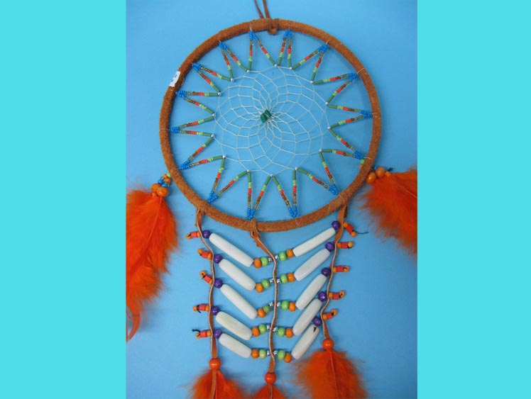 Dreamcatcher with Breastplate: 6.5" 