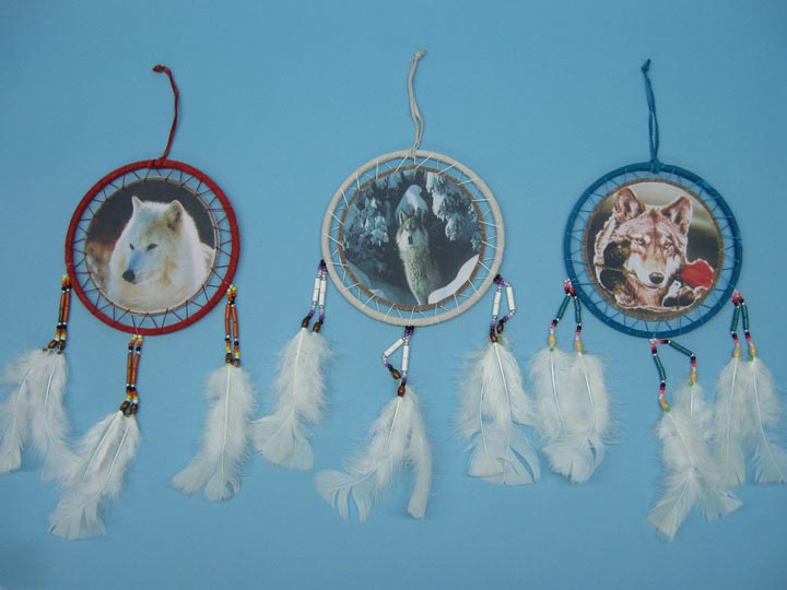 Dreamcatcher with Image: 6.5": Assorted Designs 