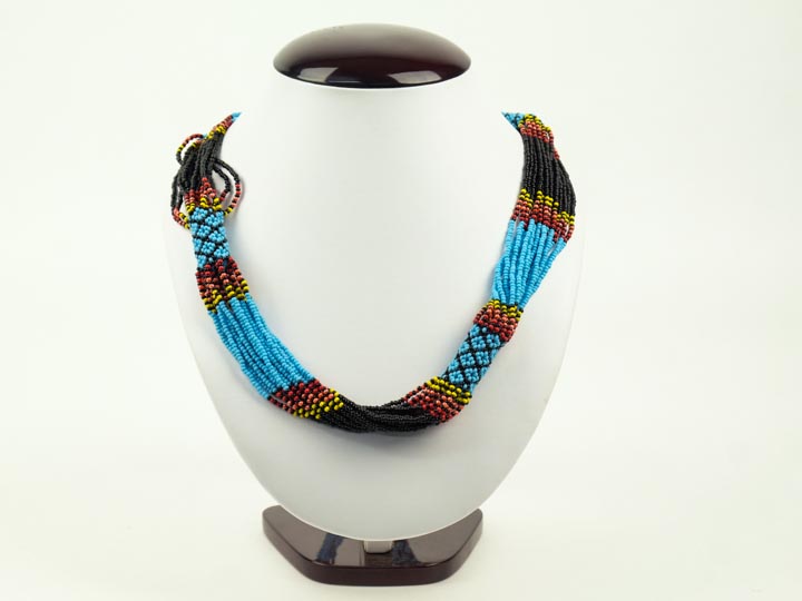 Beaded Necklaces: Assorted Colors 