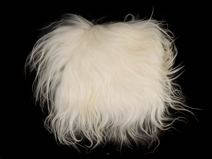 Icelandic Sheepskin Project Piece: Creamy White (4" x 12") - 1301-WH-0412 (K8)
