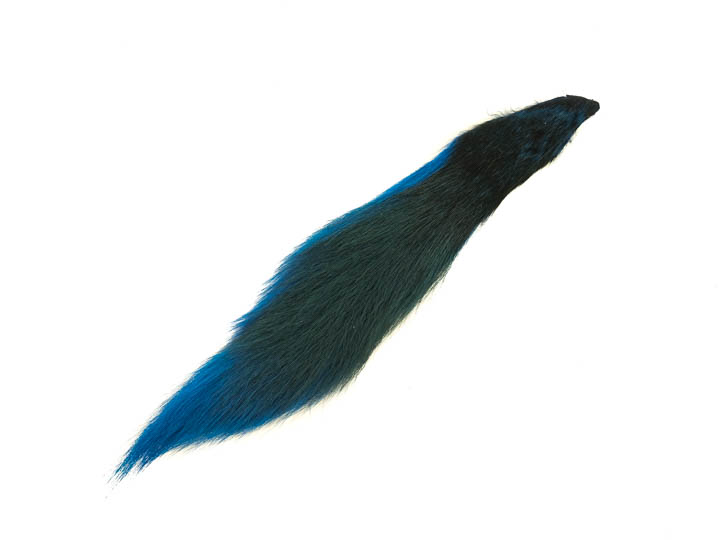 Dyed Deer Tail: Blue 