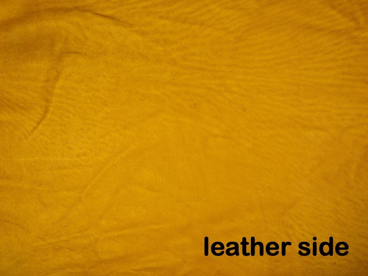 5-5.5 oz Tannery Run Moose Leather: Prairie Gold (sq ft) - 164-TR-PG5 (K21)