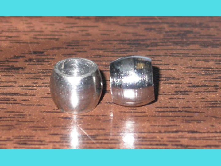 5/16" Solid Nickel Beads (1000/bag) nickel beads