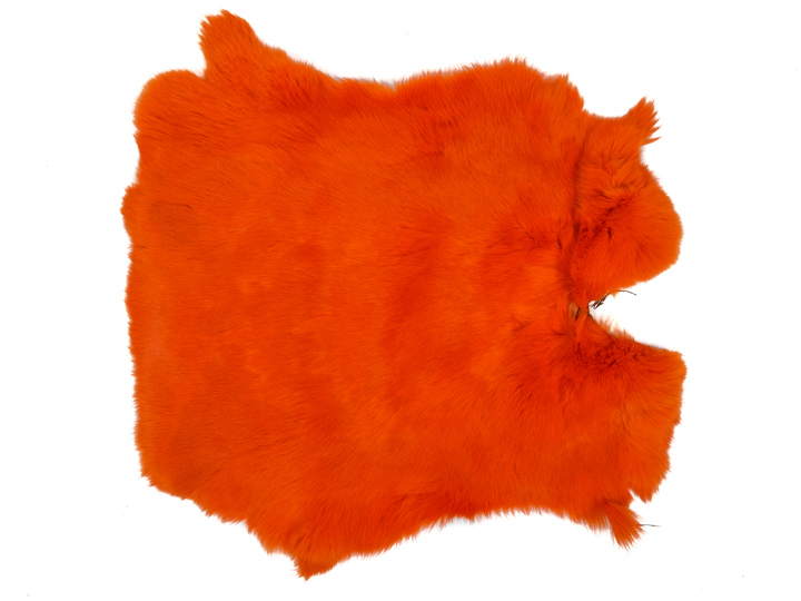 Dyed #1/#2 Czech Rabbit: Orange - 283-1-CZOR (L26)