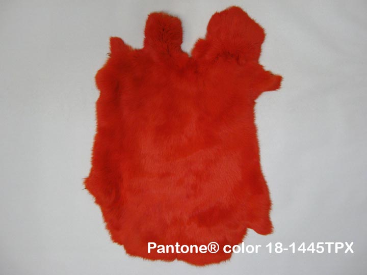 Dyed #1/#2 Czech Rabbit: Red - 283-1-CZRD (L26)