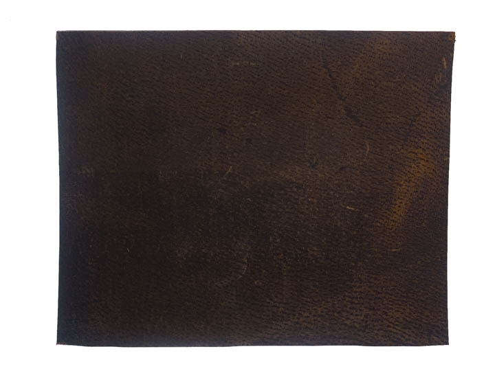Distressed Woodland Pig Leather: Natural: Project Piece 