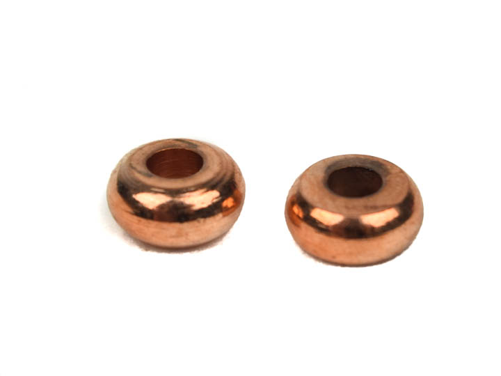 6mm Copper-Plated Solid Brass Beads (kg) brass beads