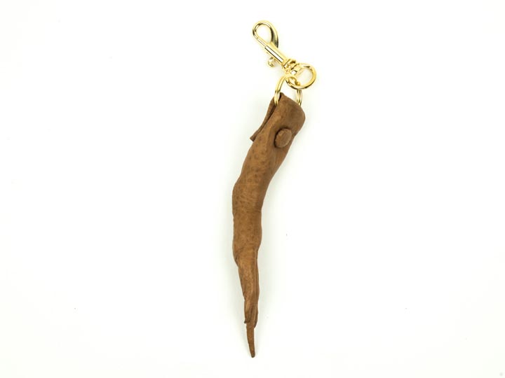 Cane Toad Foot Charm Keychain 