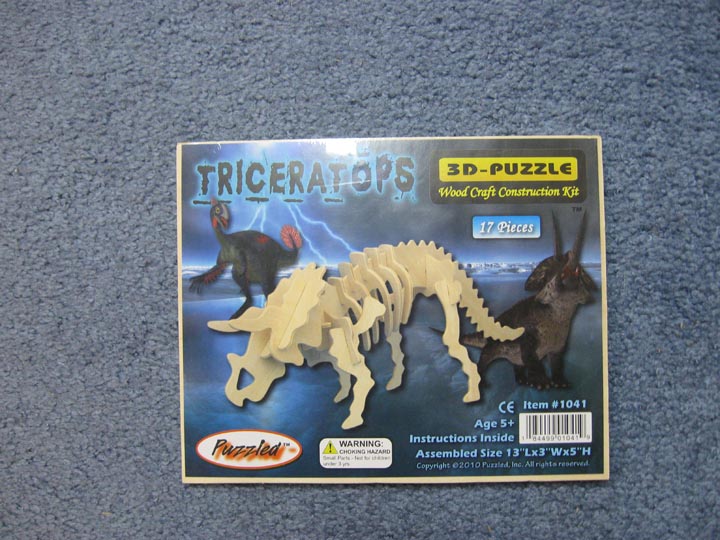 Triceratops Puzzle 