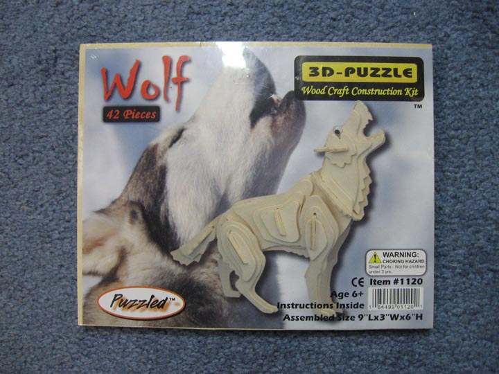 Grey Wolf Puzzle 