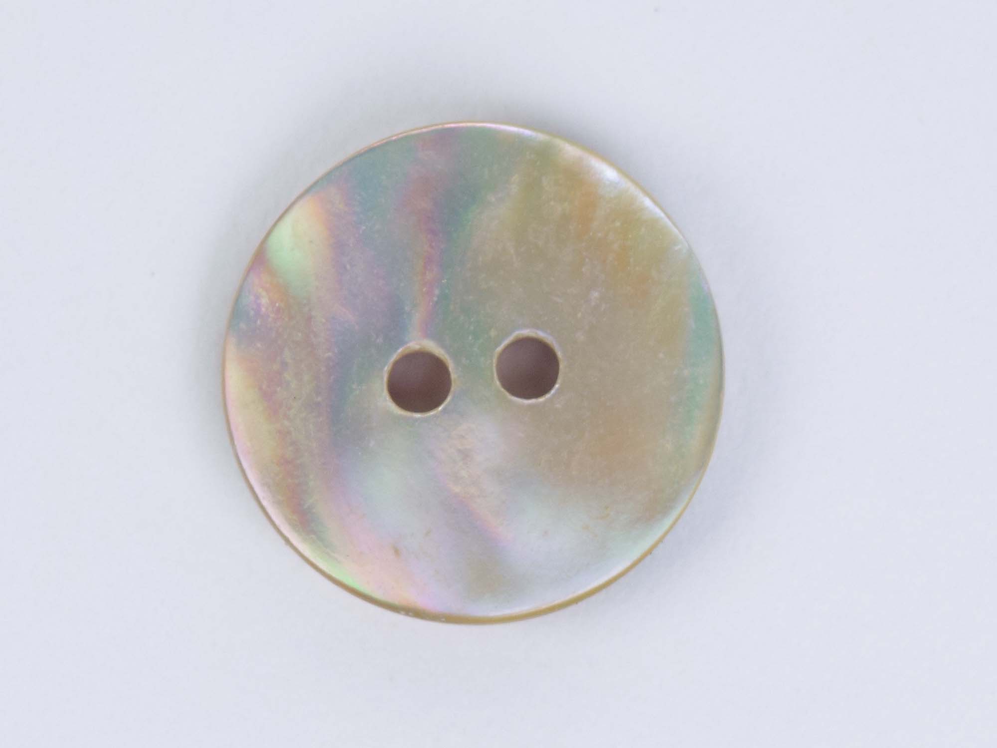 Australian Abalone Button: 20-Line (12.7mm or 0.5") 