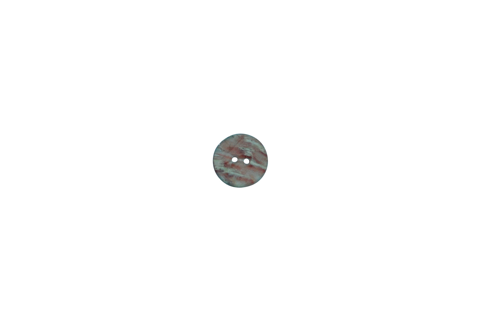 African Abalone Shell Button: 25mm (1") 