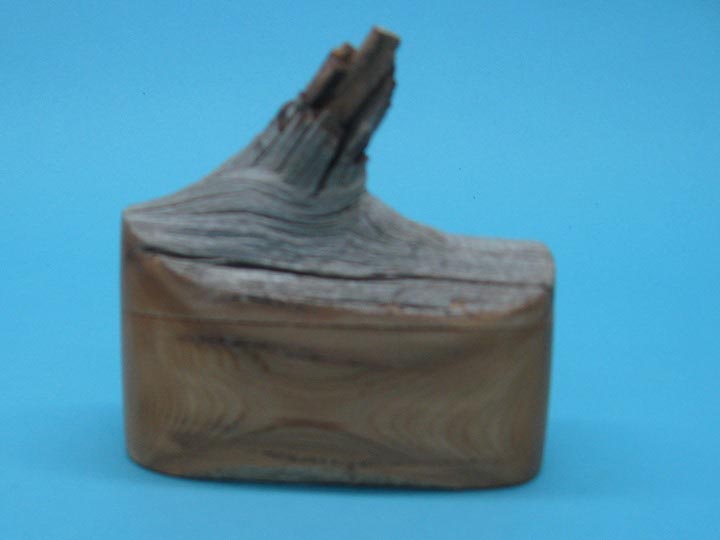 Driftwood Box: 3.75" x 3.5" 
