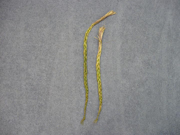 Non-Native Sweetgrass Braids: 18"+ 