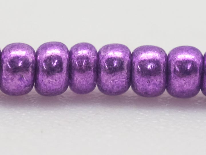 10/0 Czech Glass Seedbead Metallic Purple (500 g bag) glass beads