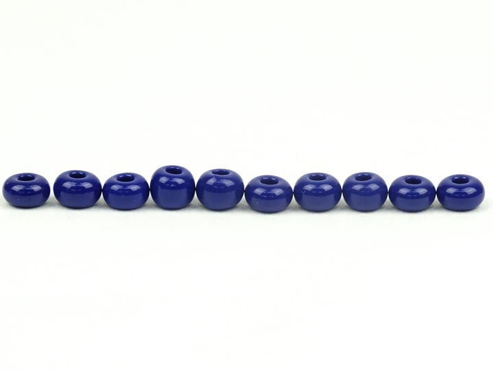 2/0 Seedbead Opaque Navy (500 g bag) glass beads