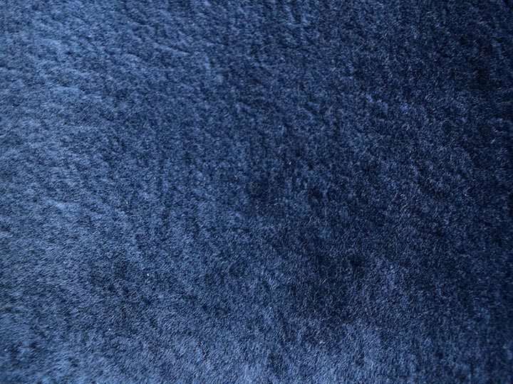 Dyed Australian Sheepskin Shearling: 1": Dark Blue (sq ft) 