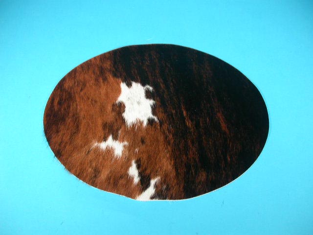 Cow Skin Placemat: Oval place mats