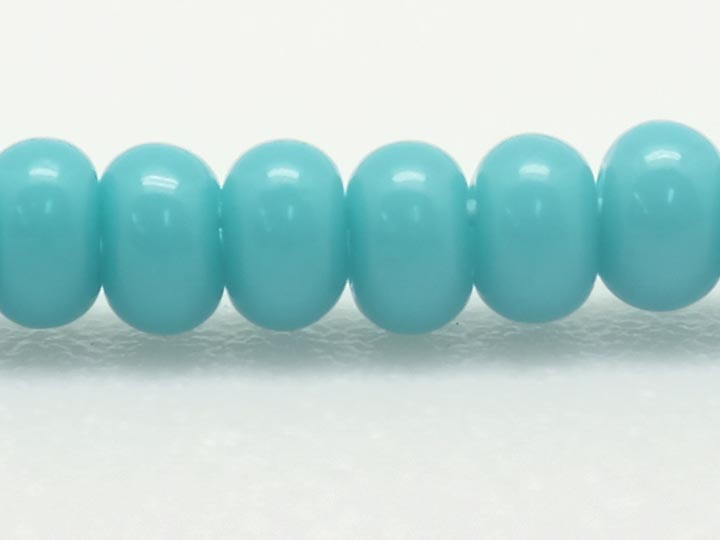 10/0 Seedbead Opaque Turquoise (500 g bag) glass beads