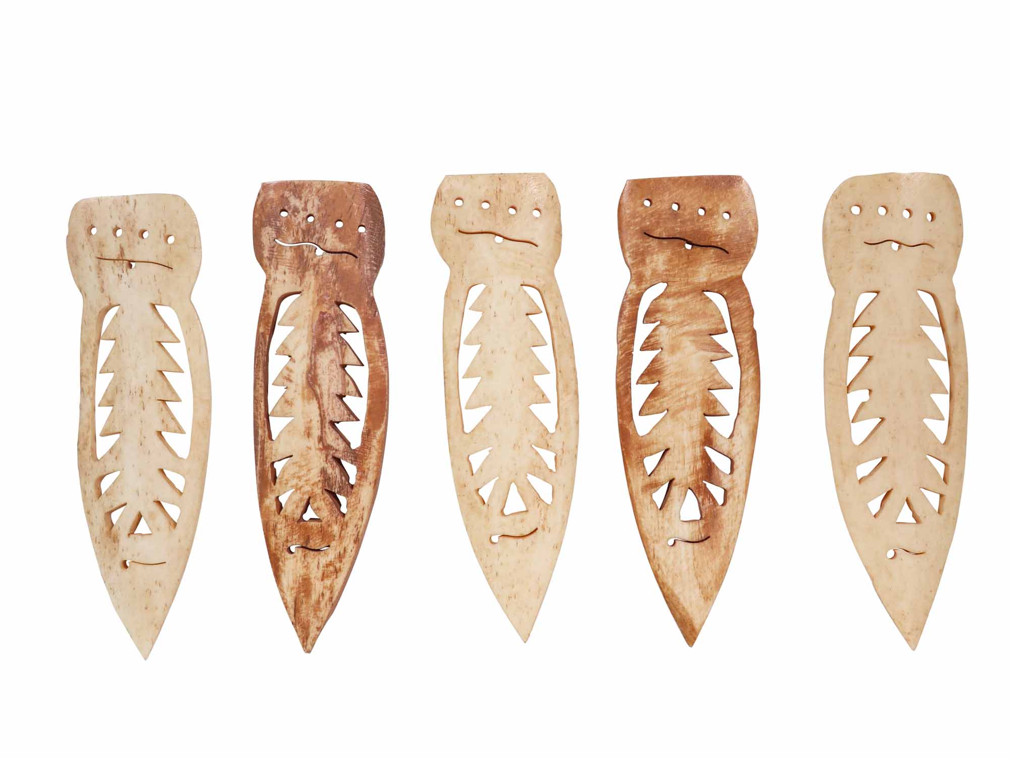 Tree of Peace Spearhead Bone Pendant: Antiqued - 128-210TS (9UF8)