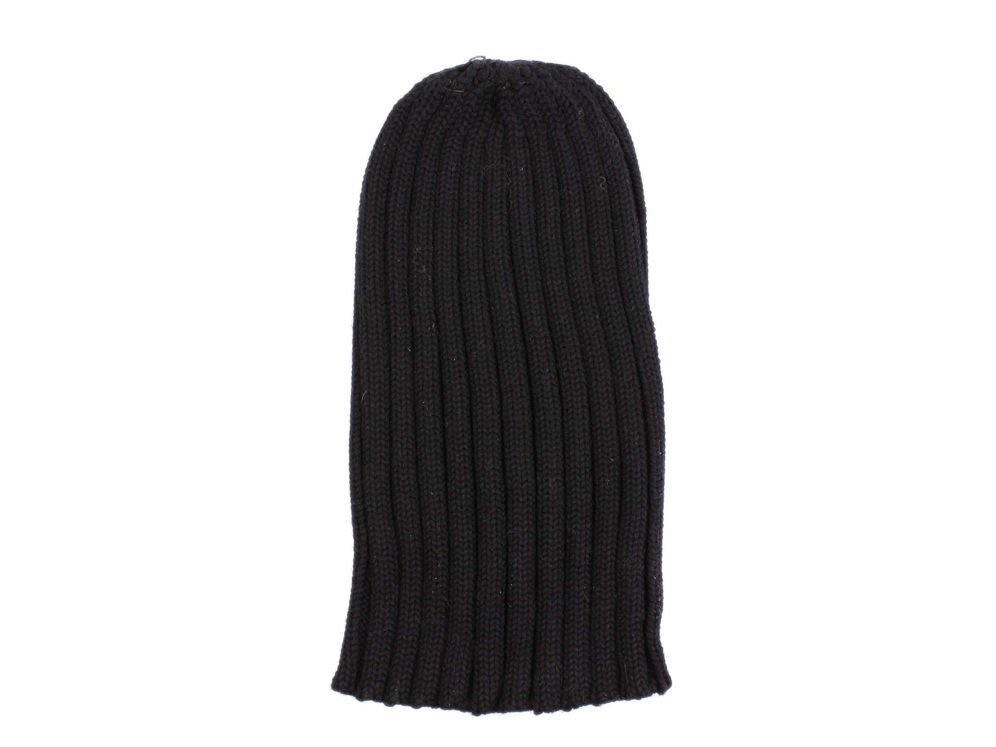 100% Merino Wool Hat: Black 
