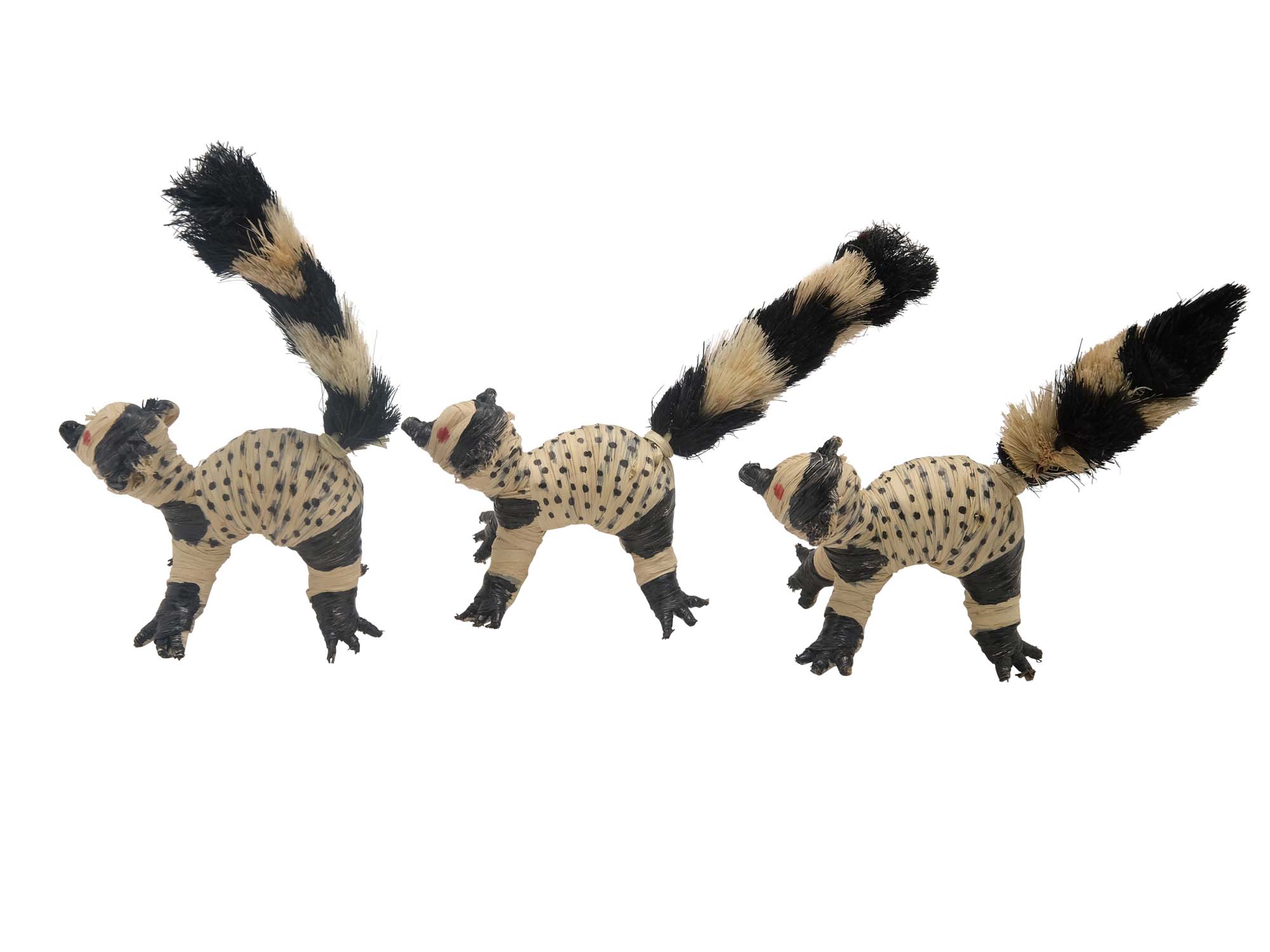 Raffia Spotted Lemur: Small: Assorted - 1347-LE1S-AS (9UK8)