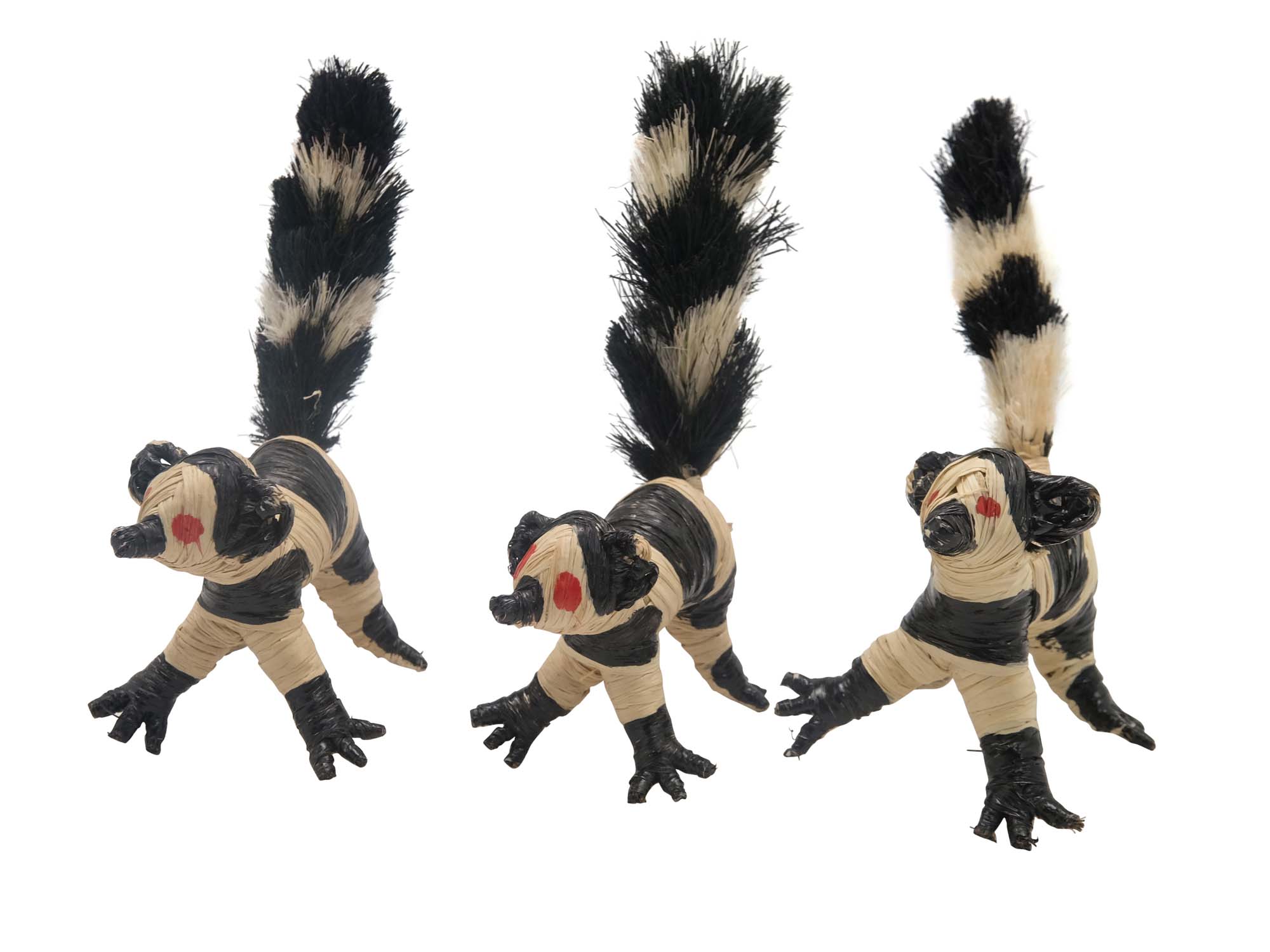 Raffia Striped Lemur: Small: Assorted - 1347-LE2S-AS (9UK8)