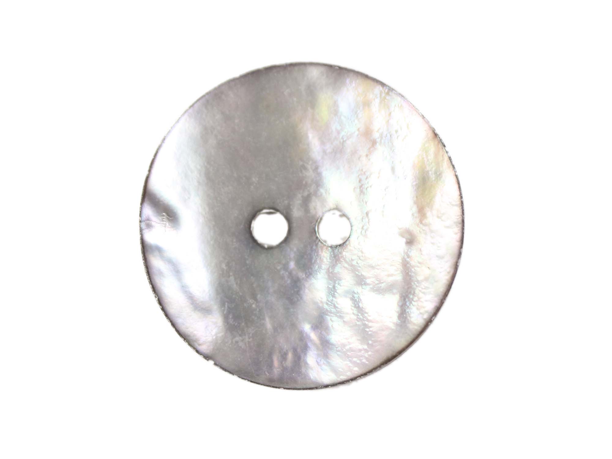 Smoked Akoya Mother of Pearl Button: 36L (23mm or 0.9") mother-of-pearl buttons, mother of pearl shell buttons, nacre, acoya, agoya