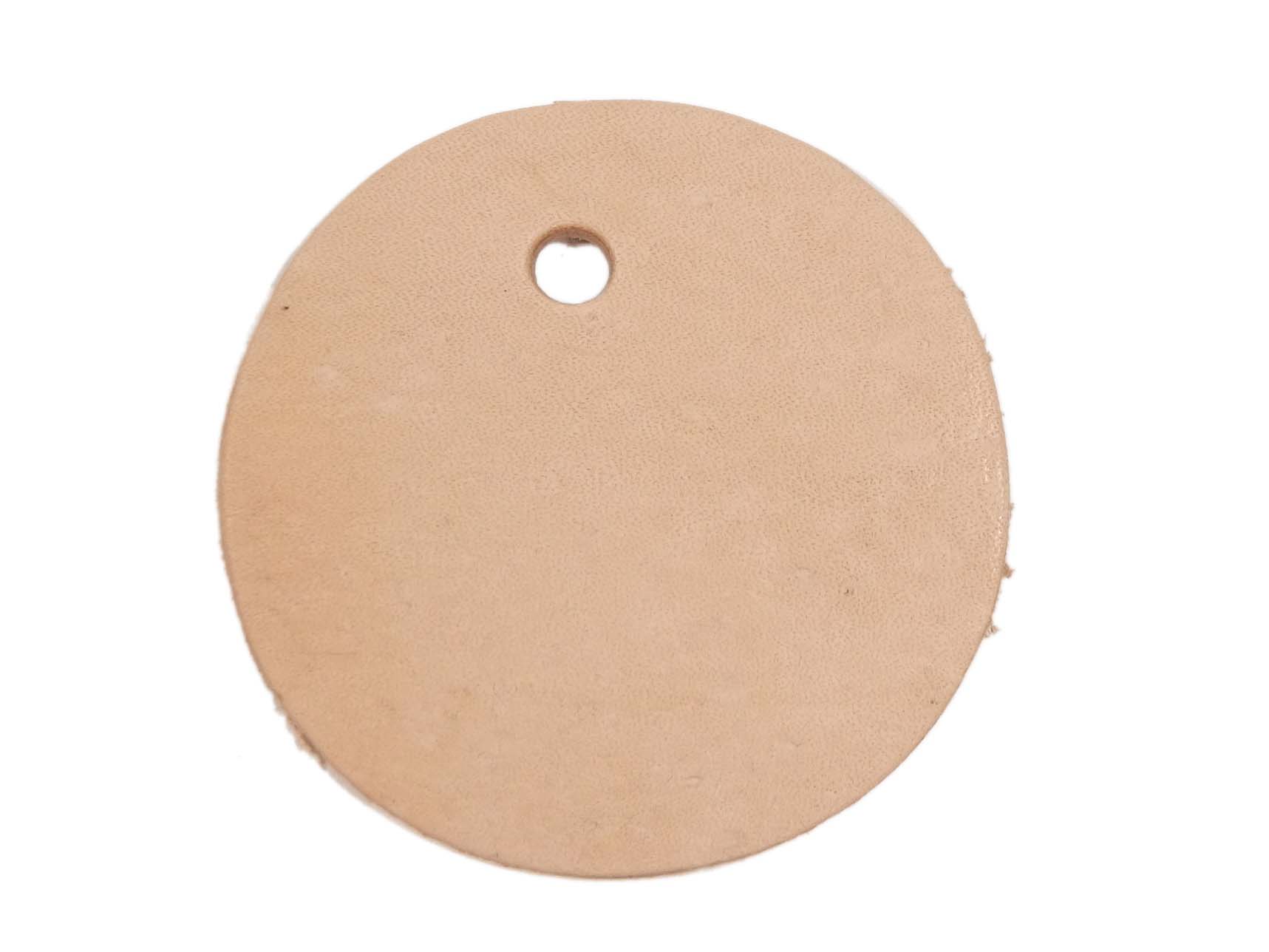 Leather Round with Hole leather rounders, leather cut-outs, leather cutouts, leather cut outs