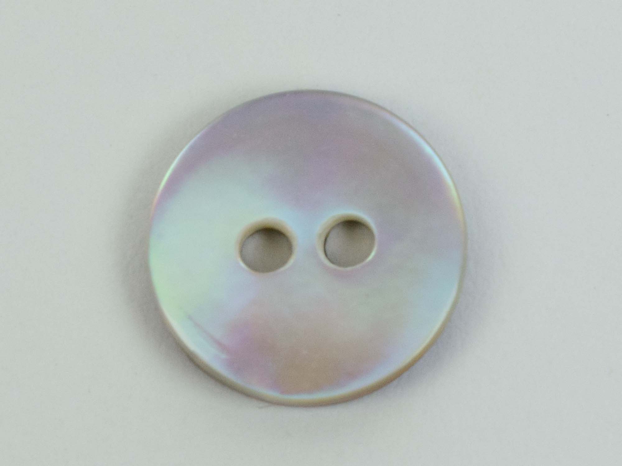 Brown Mother Of Pearl Button: 18L (11.6mm or 0.457") 