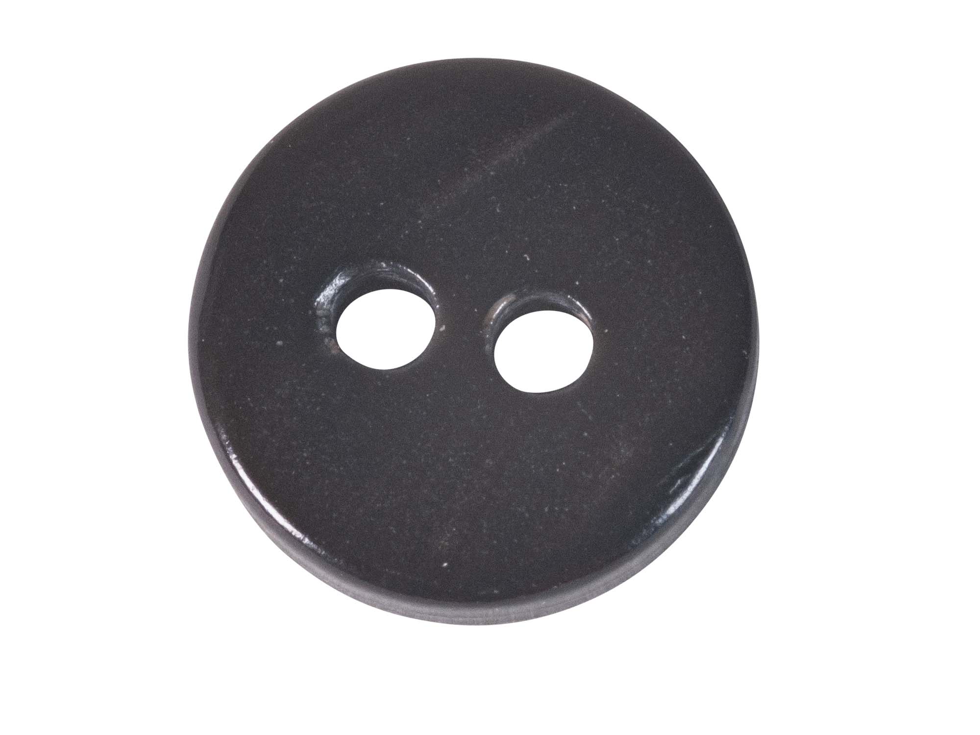 Black Mussel Button: 14L (9.2mm or 0.362") 