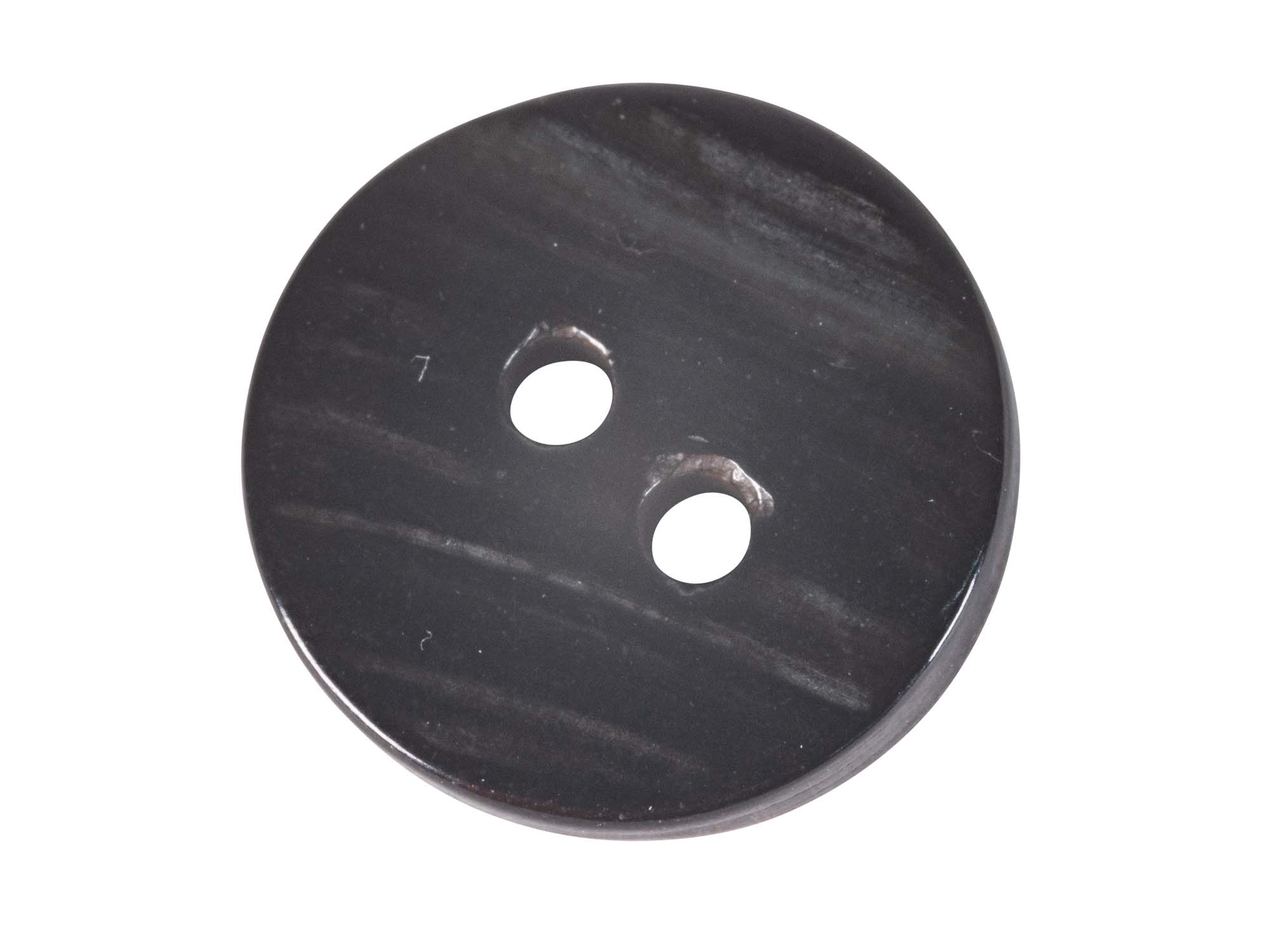 Black Mussel Button: 20L (12.7mm or 0.5") 