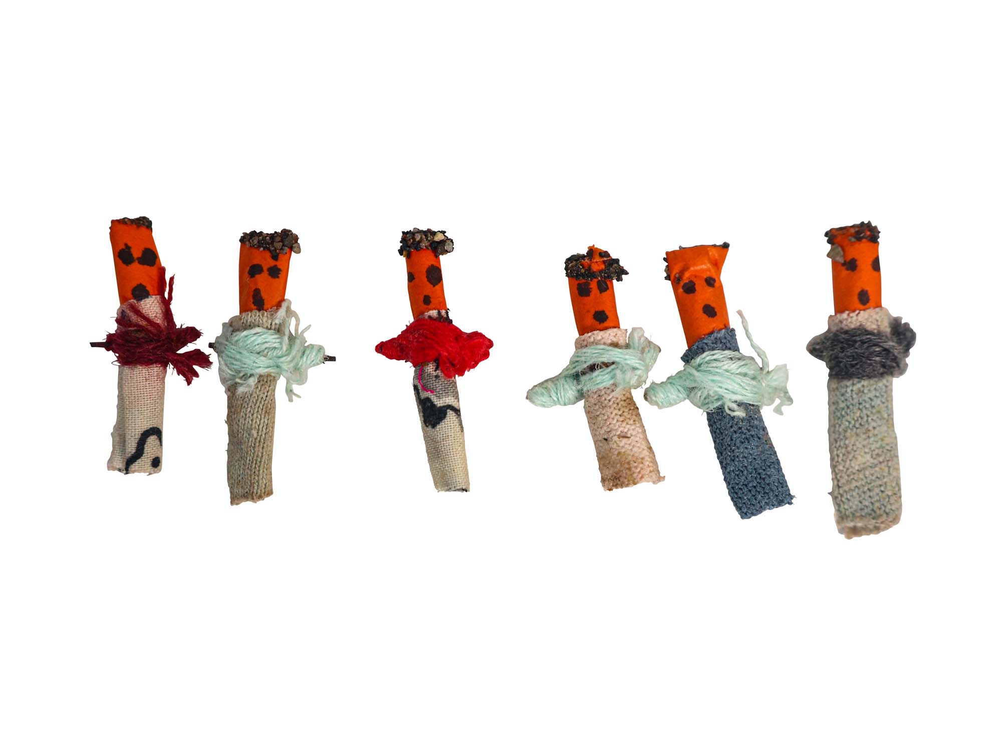 Worry Dolls: 1": Bag of Six guatemalan worry dolls, mayan worry dolls