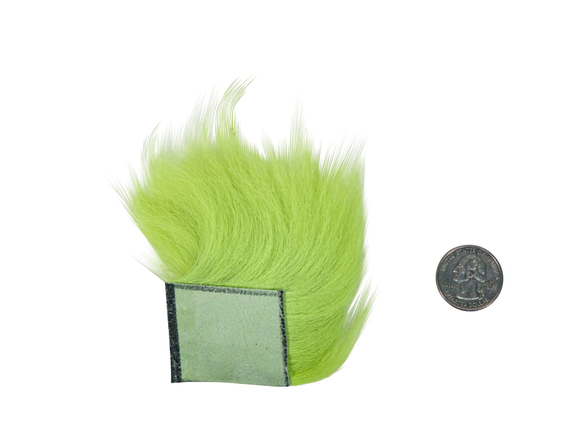 Dyed Arctic Runner Fly Fishing Piece: Lime Green - 1377-LG-AS (9UL4)