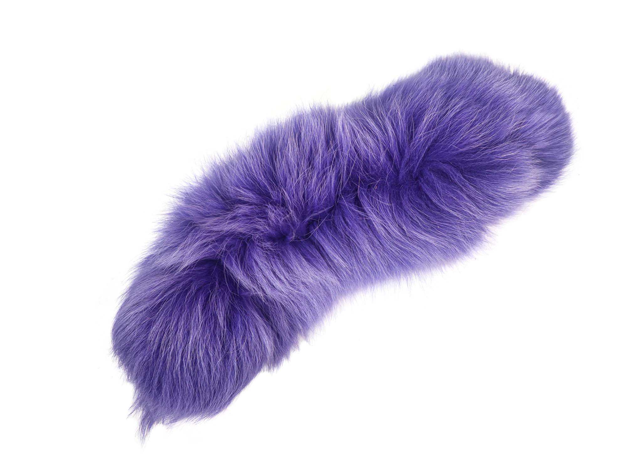 Dyed Fox Tail: Violet 